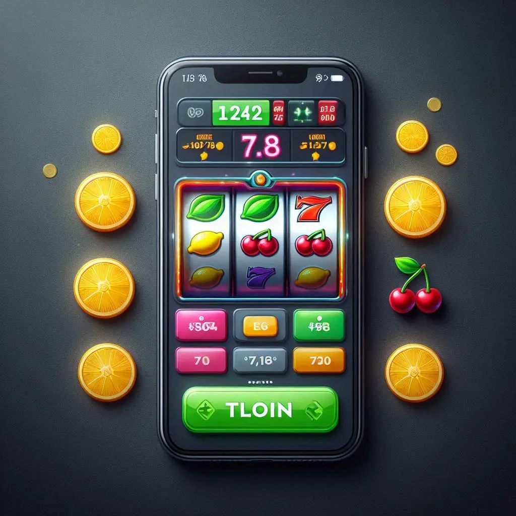 Slots auf dem Handy-Bildschirm CASINO UNIQUE